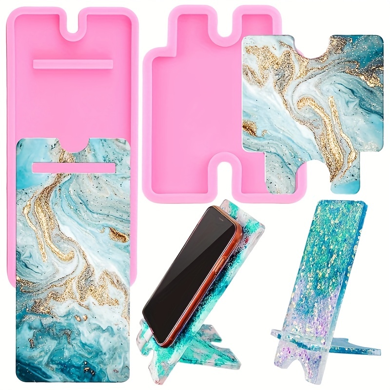 Resin Art Kit With Molds - 1 set cetakan silikon untuk dudukan