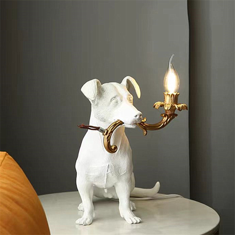 Resin Art Floor Design - Lampu Meja Resin Anjing 2026 Jobby,