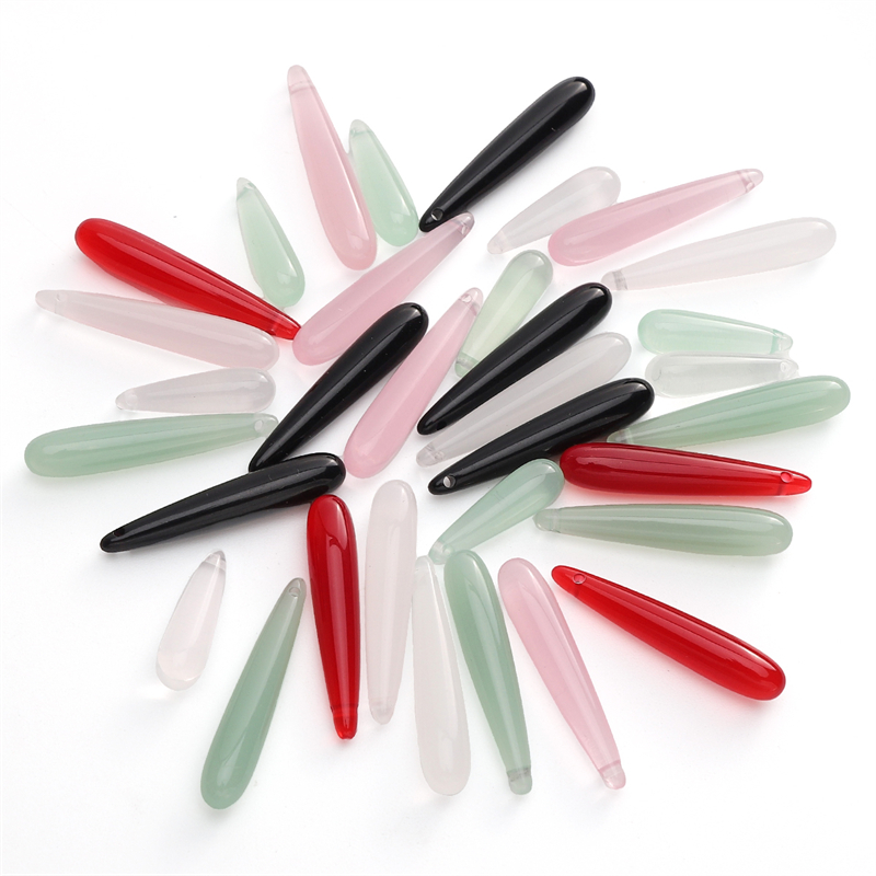 Resin Art Essentials - 5 Buah Manik-manik Resin Bentuk Tetesan
