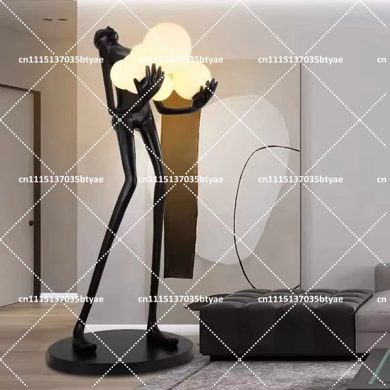 Resin Art Floor Design - Lampu Lantai Resin Dekorasi Seni Modern