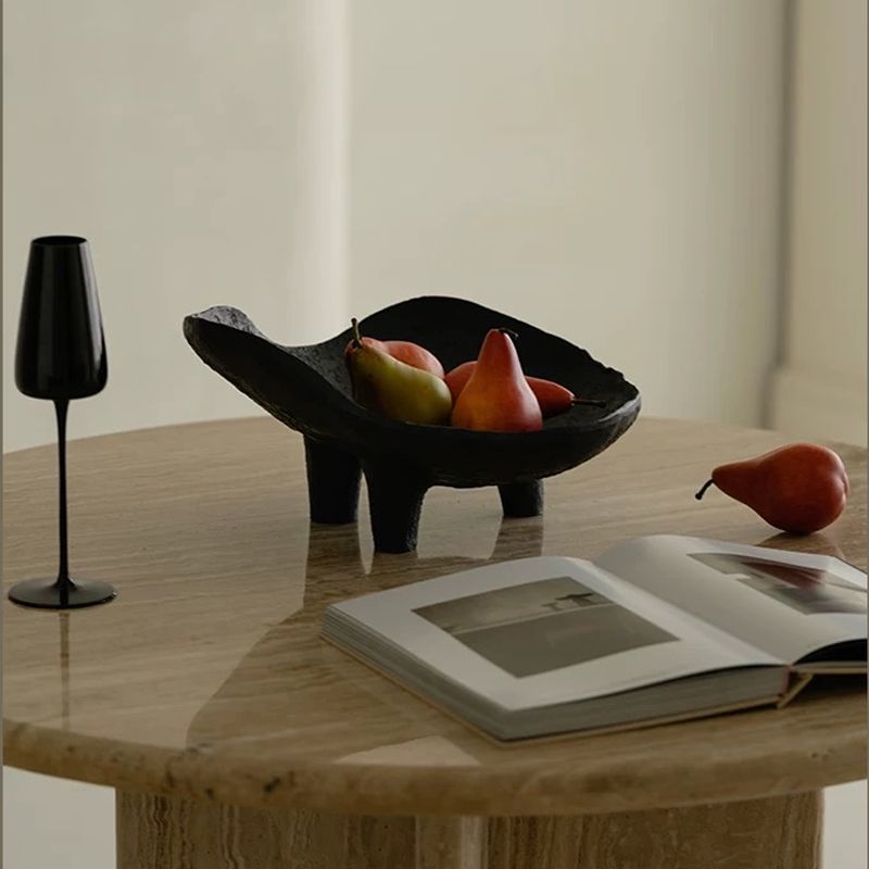 Nampan Buah Hitam dari Resin,  - Resin Art Wooden Tray ulasan dan harga