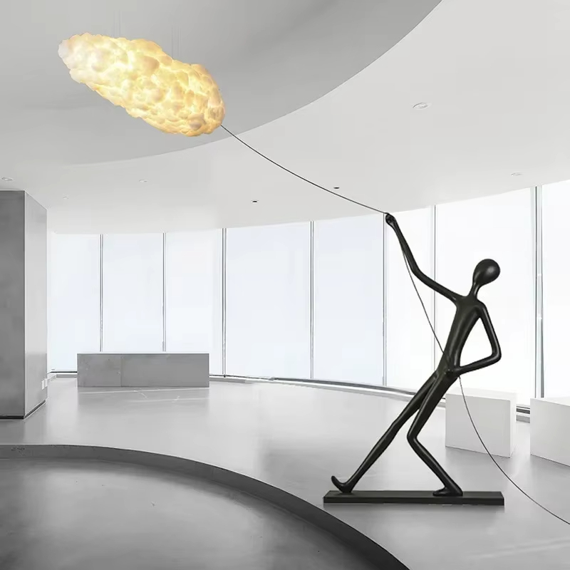 Lampu dekorasi rumah, patung k - Resin Art Floor Design ulasan dan harga