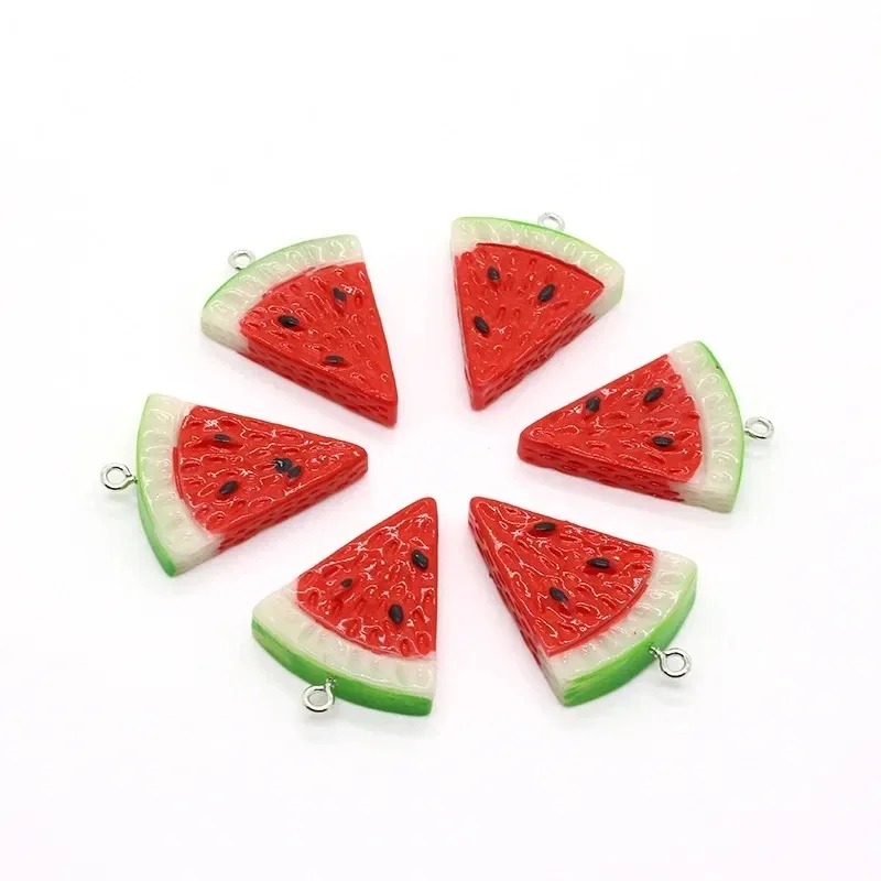 10 Buah Liontin Buah Mini Segi - Resin Art Essentials ulasan dan harga