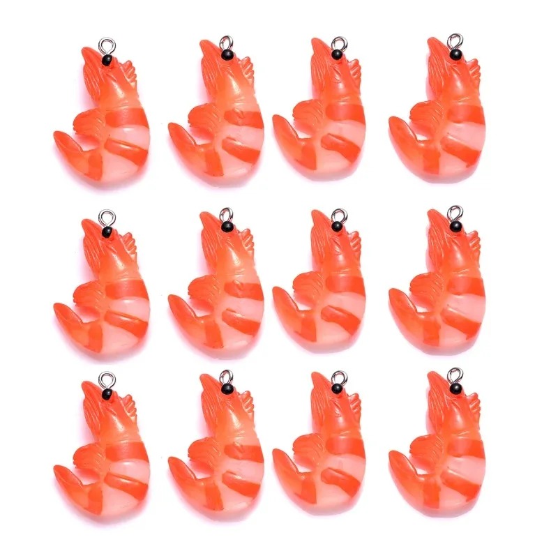 10 Buah Liontin Udang Lobster  - Resin Art Accessories ulasan dan harga