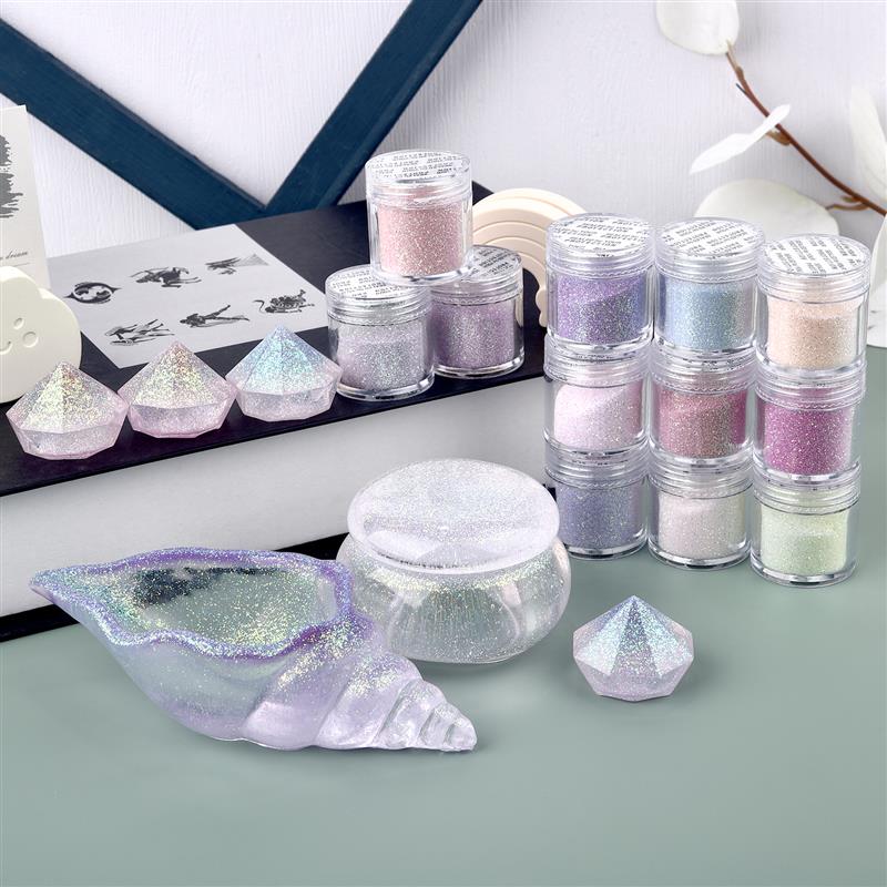 5g fotosensitif bubuk berubah  - Resin Art Letters ulasan dan harga