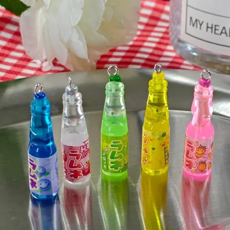 10 Buah Liontin Resin Botol So - Resin Art Accessories ulasan dan harga