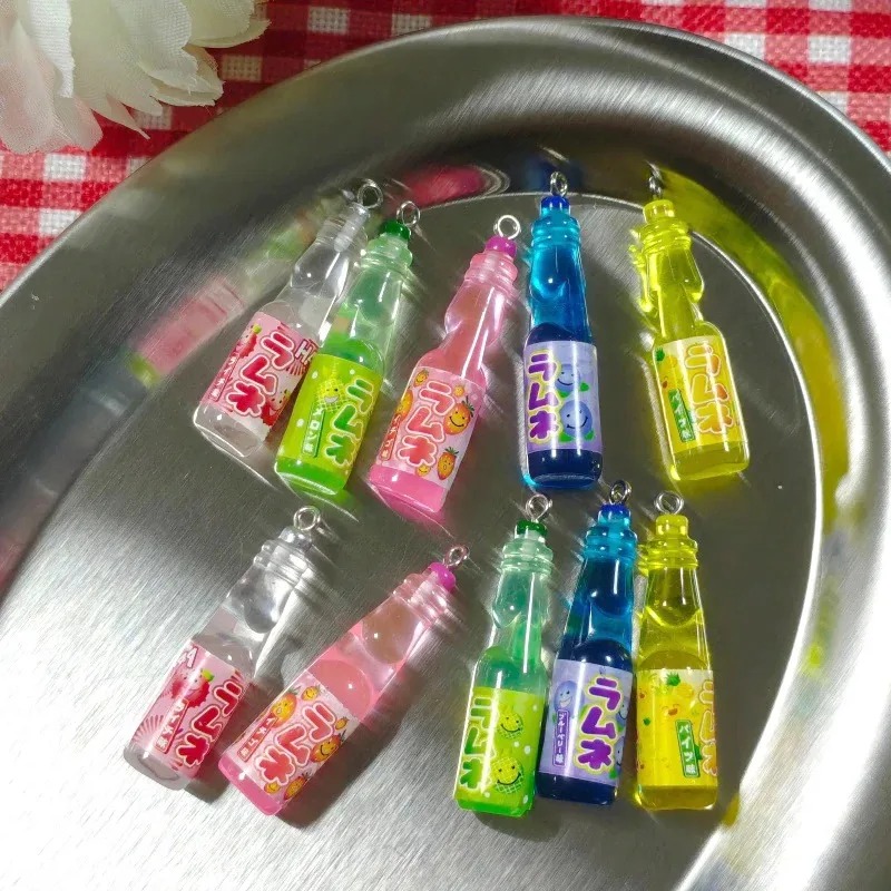 10 Buah Liontin Resin Botol So - Resin Art Accessories ulasan dan harga