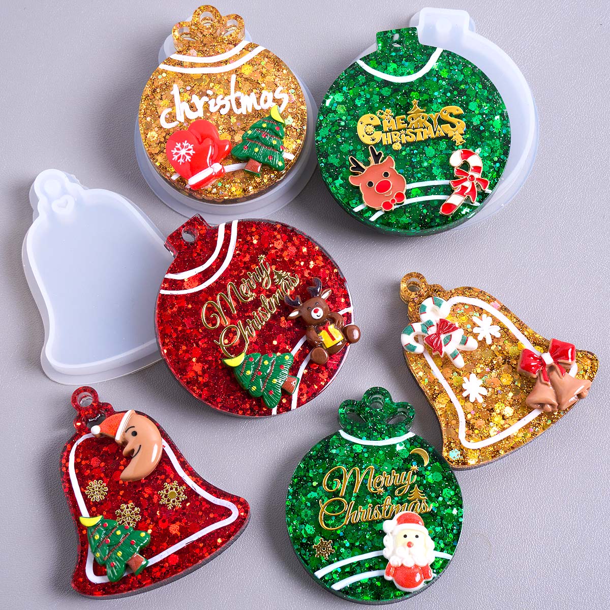 Cetakan Silikon Liontin Tag Na - Resin Art Kit With Molds ulasan dan harga