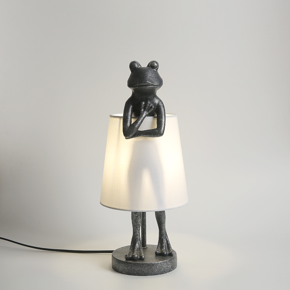Lampu Meja LED Katak Nordik La - Resin Art Floor Design ulasan dan harga