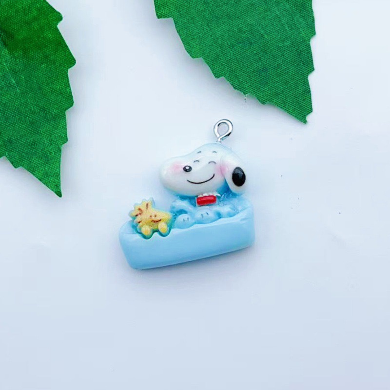 12 buah liontin anjing kartun  - Resin Art Essentials ulasan dan harga