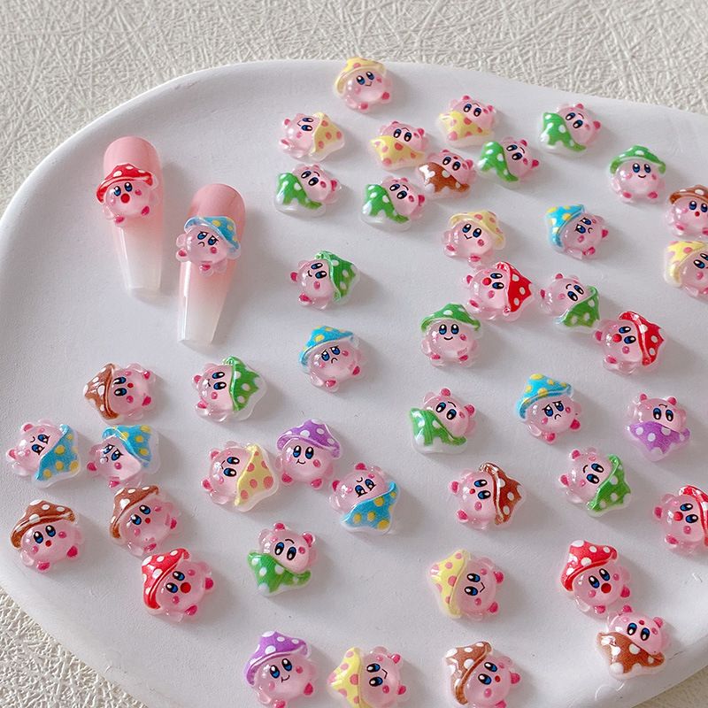 2/10/20 Buah Hiasan Kuku Kirby - Resin Art Accessories ulasan dan harga