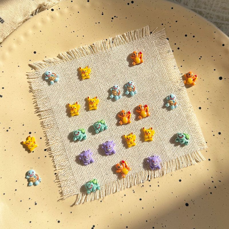 Aksesori seni kuku Pokemon, hi - Resin Art Accessories ulasan dan harga