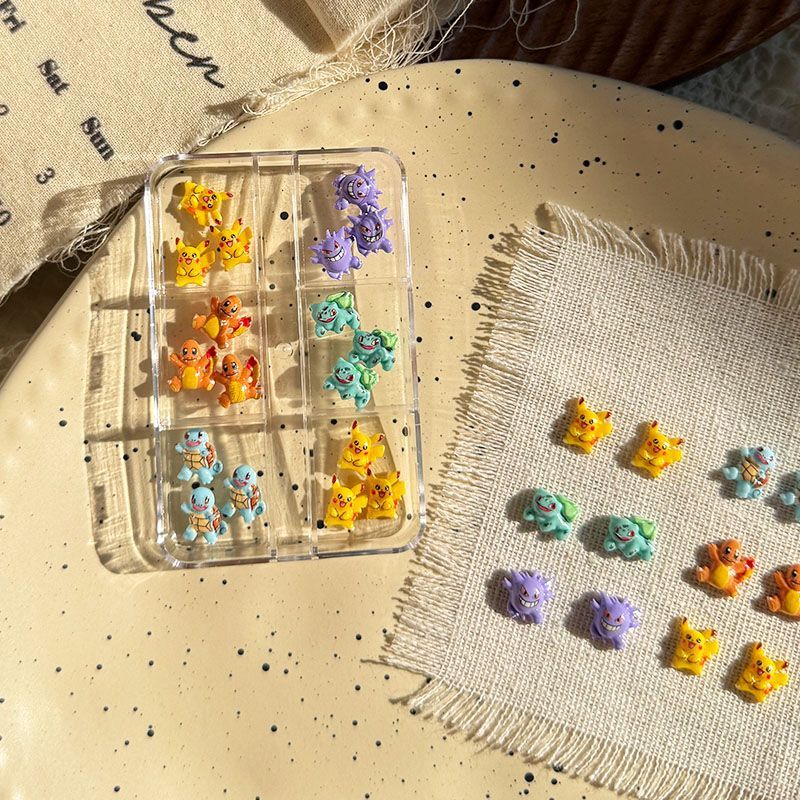 Aksesori seni kuku Pokemon, hi - Resin Art Accessories ulasan dan harga