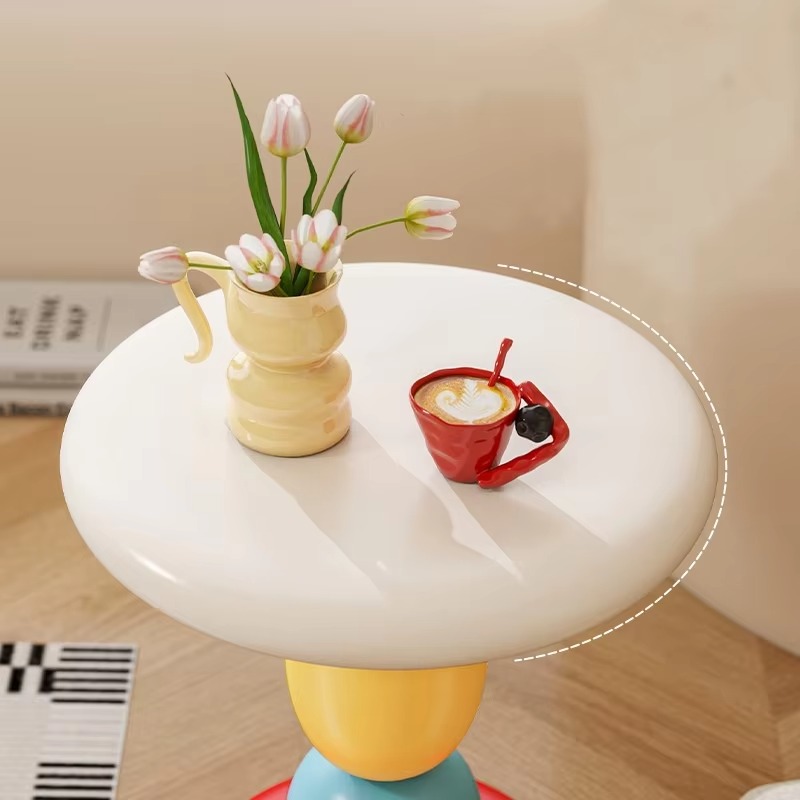 Meja Nakas Resin Kreatif denga - Resin Art Floor Design ulasan dan harga