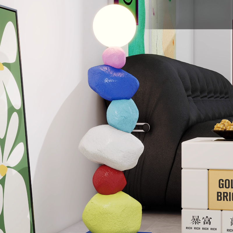 Lampu Lantai LED Patung Resin  - Resin Art Floor Design ulasan dan harga