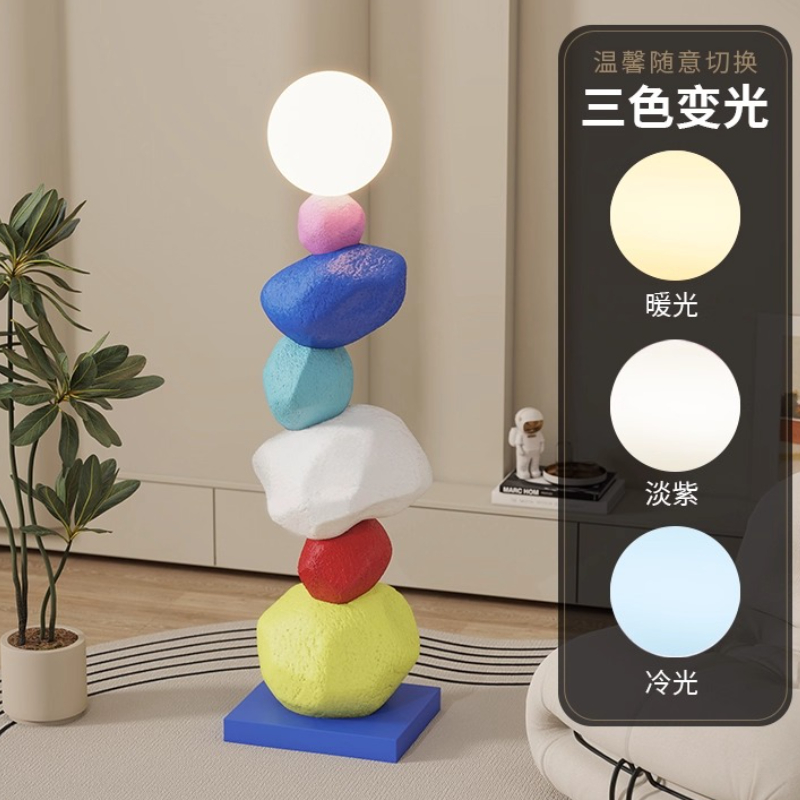 Lampu Lantai LED Patung Resin  - Resin Art Floor Design ulasan dan harga