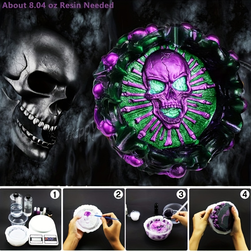 Cetakan asbak, cetakan resin e - Resin Art Kit With Molds ulasan dan harga