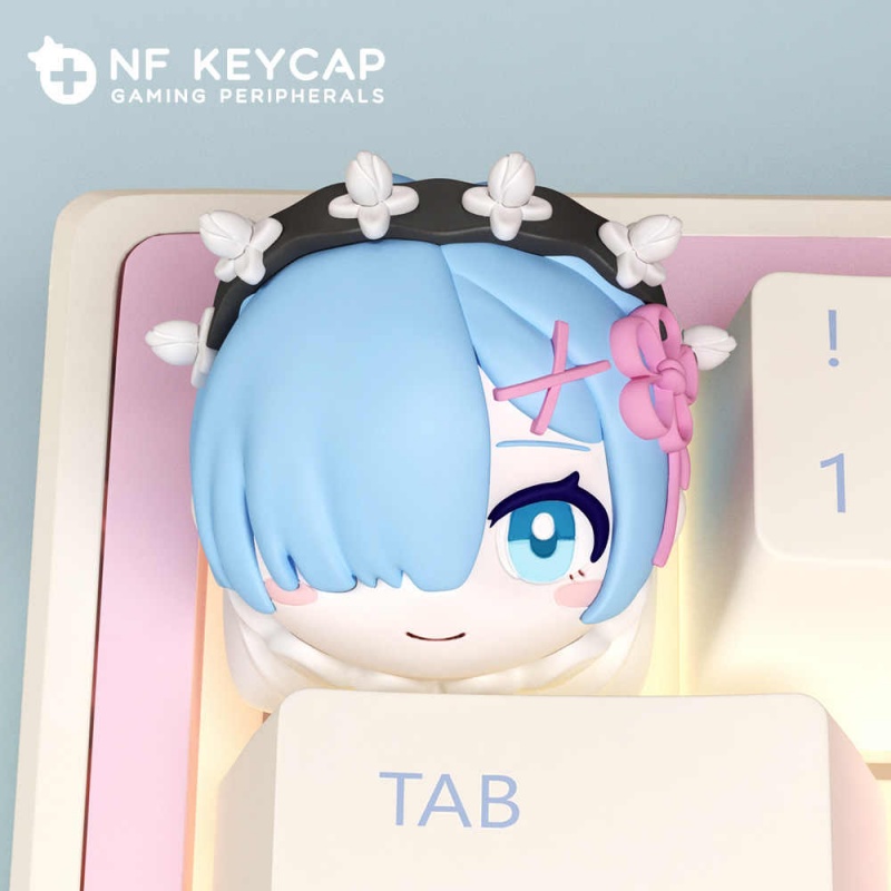 Keycap Anime Rem Individualita - Resin Art World ulasan dan harga