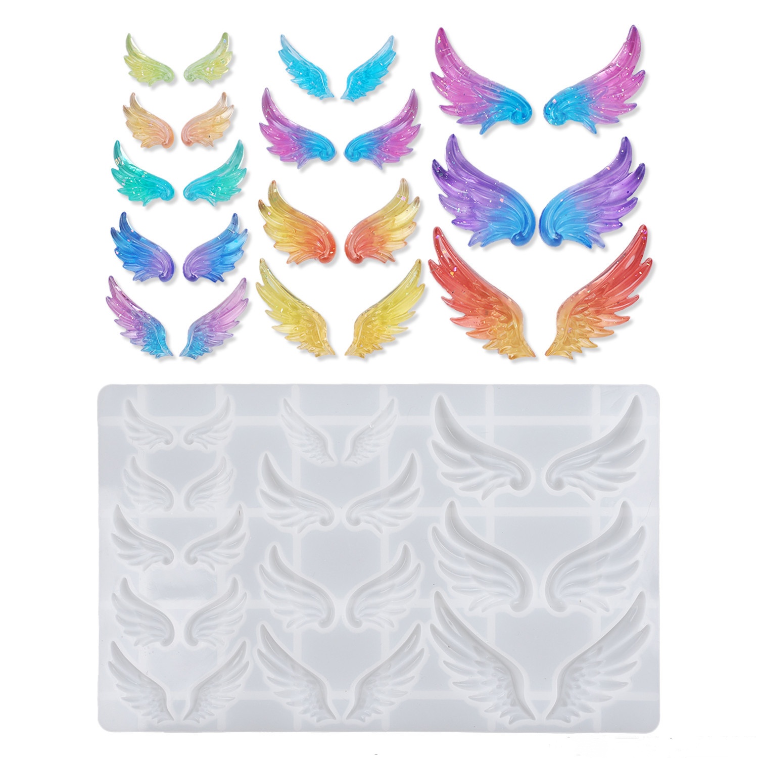 Cetakan Resin Kristal DIY Saya - Resin Art Letters ulasan dan harga