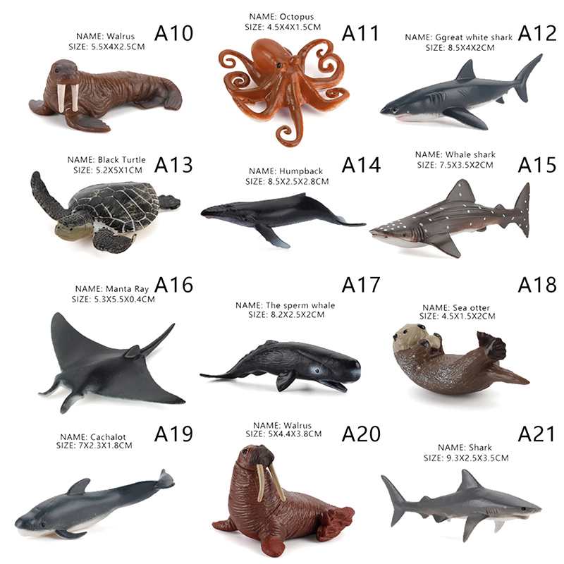 Model Hewan Laut Mainan Pendid - Resin Art Ocean ulasan dan harga