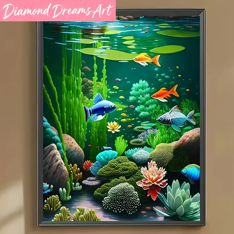 Lukisan Seni Berlian Tanpa Bin - Resin Art World ulasan dan harga