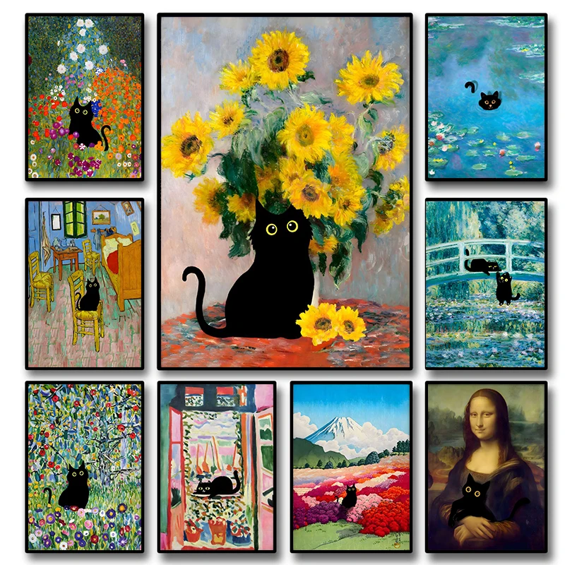 Poster Karya Seni Monet Van Go - Resin Art World ulasan dan harga